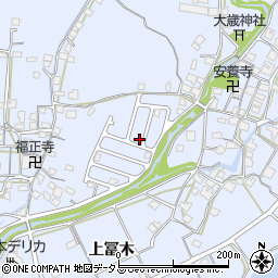 兵庫県加古川市志方町上冨木612-56周辺の地図