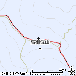 高御位山周辺の地図