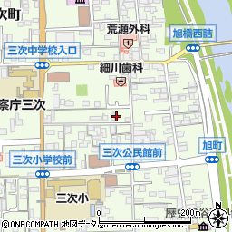 広島県三次市三次町1809周辺の地図