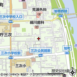 広島県三次市三次町1810周辺の地図