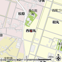 愛知県西尾市一色町大塚西相丸周辺の地図