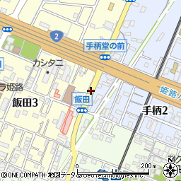 飯田口周辺の地図
