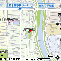 大阪府茨木市五十鈴町9周辺の地図