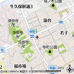 愛知県豊川市牛久保町八幡口87周辺の地図