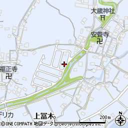 兵庫県加古川市志方町上冨木612-44周辺の地図