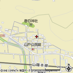 兵庫県姫路市勝原区山戸307周辺の地図