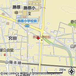 姫路山戸郵便局周辺の地図