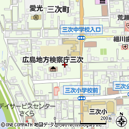 広島県三次市三次町1783周辺の地図