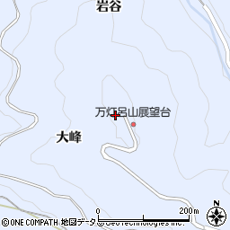 京都府綴喜郡井手町多賀大峰周辺の地図