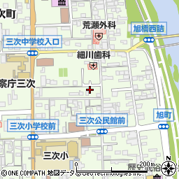 広島県三次市三次町1808周辺の地図