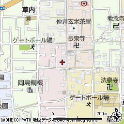 京都府京田辺市草内西垣内27周辺の地図
