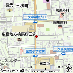 広島県三次市三次町1795-5周辺の地図