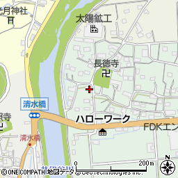 静岡県浜松市浜名区細江町広岡205周辺の地図