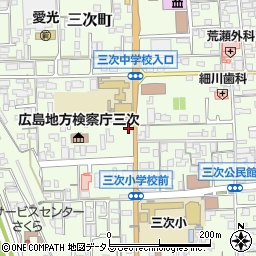 広島県三次市三次町1787周辺の地図