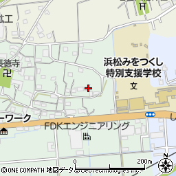 静岡県浜松市浜名区細江町広岡43周辺の地図