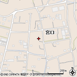 静岡県浜松市浜名区宮口4452周辺の地図