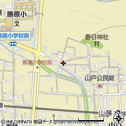 兵庫県姫路市勝原区山戸564周辺の地図