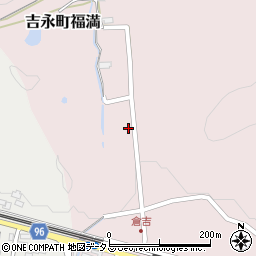 岡山県備前市吉永町福満61周辺の地図
