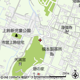 兵庫県姫路市四郷町上鈴4-1周辺の地図