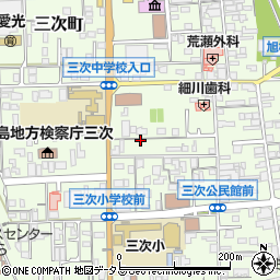 広島県三次市三次町1798周辺の地図