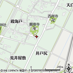 愛知県西尾市吉良町富田東屋敷36周辺の地図
