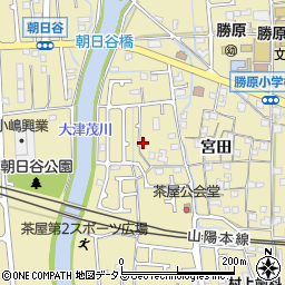 兵庫県姫路市勝原区宮田407周辺の地図
