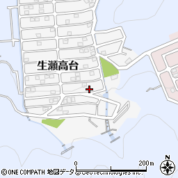 兵庫県西宮市生瀬高台26-13周辺の地図
