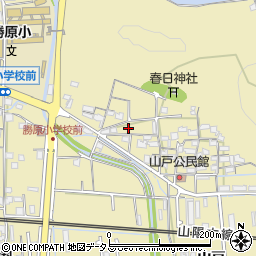 兵庫県姫路市勝原区山戸563周辺の地図