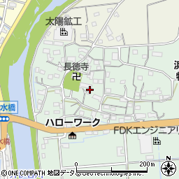 静岡県浜松市浜名区細江町広岡126周辺の地図