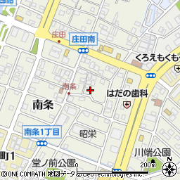 兵庫県姫路市南条周辺の地図