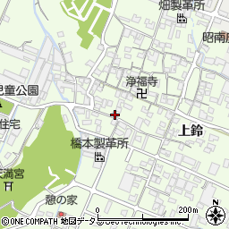 兵庫県姫路市四郷町上鈴227周辺の地図