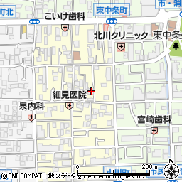 大阪府茨木市下中条町5-27周辺の地図
