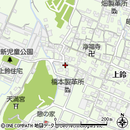 兵庫県姫路市四郷町上鈴230-1周辺の地図