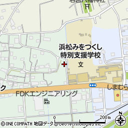 静岡県浜松市浜名区細江町広岡32周辺の地図