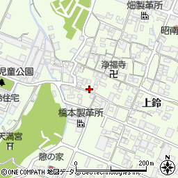 兵庫県姫路市四郷町上鈴227-2周辺の地図