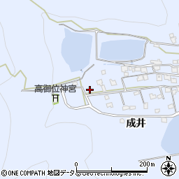 兵庫県加古川市志方町成井486-14周辺の地図