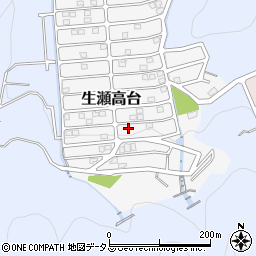 兵庫県西宮市生瀬高台26-2周辺の地図