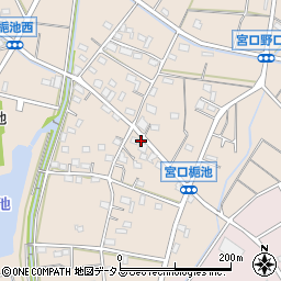 静岡県浜松市浜名区宮口4599周辺の地図