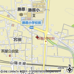 兵庫県姫路市勝原区山戸525周辺の地図