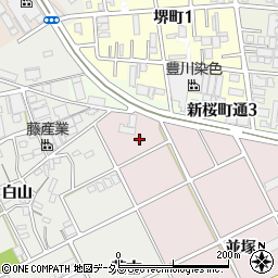 愛知県豊川市篠束町並塚周辺の地図