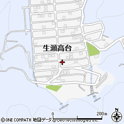 兵庫県西宮市生瀬高台26-1周辺の地図