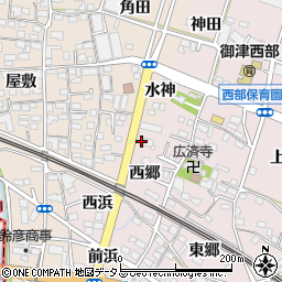 弥田内科周辺の地図
