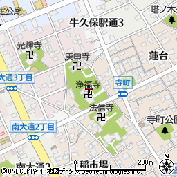愛知県豊川市牛久保町八幡口104周辺の地図