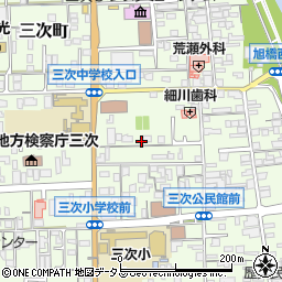 広島県三次市三次町1720周辺の地図