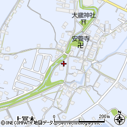 兵庫県加古川市志方町上冨木690-4周辺の地図