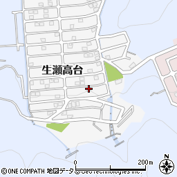 兵庫県西宮市生瀬高台26-6周辺の地図