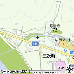 広島県三次市三次町45周辺の地図