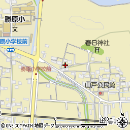兵庫県姫路市勝原区山戸573周辺の地図