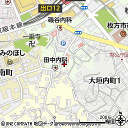 北大阪たばこ商業協同組合周辺の地図