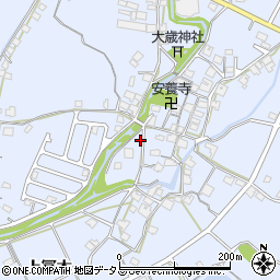 兵庫県加古川市志方町上冨木690-1周辺の地図